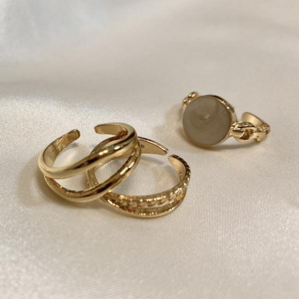 指輪 韓国ファッション デザイン リング ゴールド シルバー リングセット お得 おしゃれ 大人気 ...