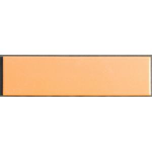 ひだ オレンジ 橙色 二丁掛平ブリックタイル 227ｘ60ｘ10mm 1枚単位の 昔の昭和レトロ ア...