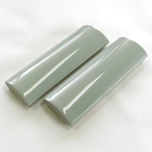 DIY アウトレットタイル 竹割タイル 108mm×34mm ぎんねず