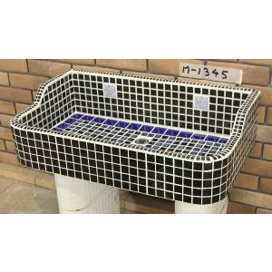 昭和レトロなタイル流し台MサイズM-1345タイル流し シンク｜tileshop