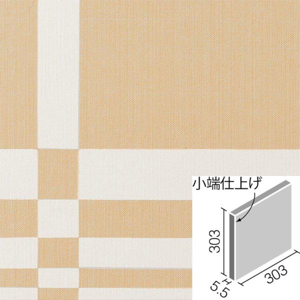 ドリス 303角(デザイン柄A)片面小端仕上げ(左)(バラ) ECP-3031T/DRS3A(L) ...