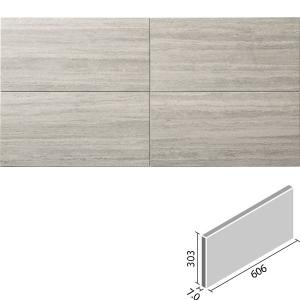 エコカラット ネオトラバーチン 606×303角平(バラ) ECP-630/TVT2