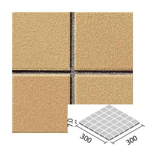 ジョイントタイル(未使用品)50枚 LIXIL（リクシル） プレイン50 50mm角紙張り(バラ) YM-155/J-7 / LIXIL