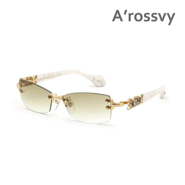 2025年モデル A’rossvy ロズビー サングラス仕様 眼鏡フレーム 209252405 メン...