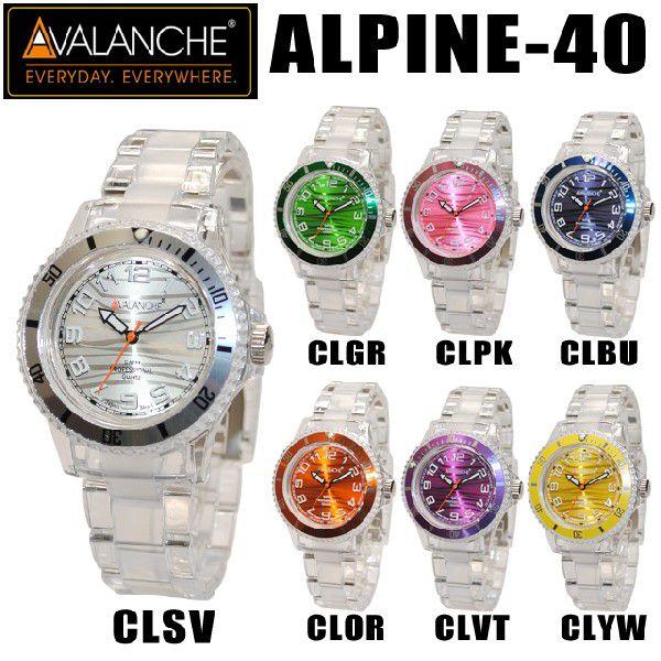 AVALANCHE 時計 腕時計 ALPINE-40(アルパイン) メンズ・レディース AV-101...