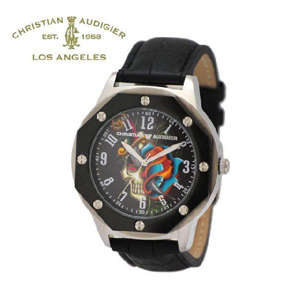 Christian Audigier （クリスチャンオードジェー） 時計 腕時計 SWI-663
