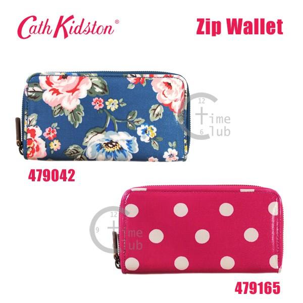 Cath Kidston キャスキッドソン Zip Wallet 長財布 小銭入れ付き レディース