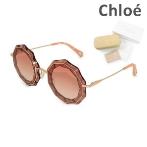 Chloé Rosie CE142S ブラウン サングラス グラデーション Chloe（クロエ） ROSIE・スカラップラウンド フラワーサングラス