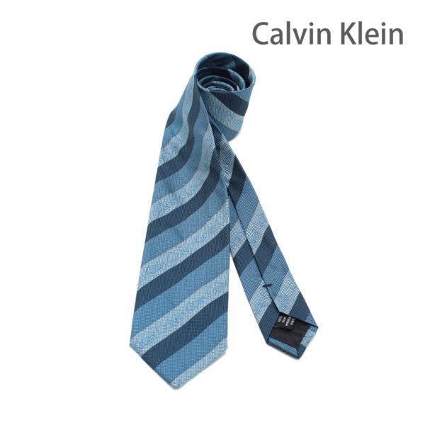 カルバンクライン ネクタイ 10CK5269R-5 ブルー系 7cm メンズ Calvin Klei...
