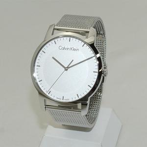 QZ カルバンクライン K03111 K03112.00 シルバー文字盤 レディース 