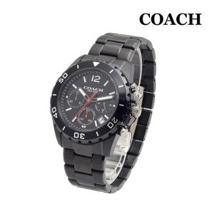 COACH コーチ 腕時計 14602554 KENT ケント ブレス ブラック メンズ クロノグラフ｜timeclub