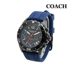 COACH コーチ 腕時計 14602566 KENT ケント ラバー ネイビー/ブラック メンズ クロノグラフ｜timeclub