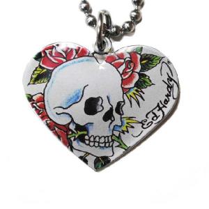 Ed Hardy Jewelry(エドハーディー）&quot;SKULL ROSE PENDANT&quot;EHPSSX0016　ペンダント｜timeclub