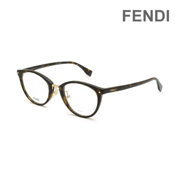 FENDI フェンディ メガネ フレーム FF 0367/G 086 50 ダークハバナ ノーズパッ...