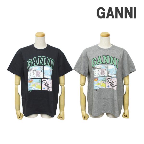 Ganni Ganni Tシャツ A1050070