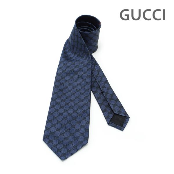 グッチ ネクタイ 10GU456522-4000 ネイビー系 8cm メンズ GUCCI 45652...