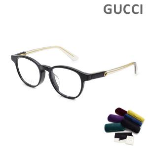 グッチ メガネ  眼鏡 フレーム のみ GG0556OJ-003 ブラック/クリア アジアンフィット メンズ レディース ユニセックス GUCCI｜timeclub