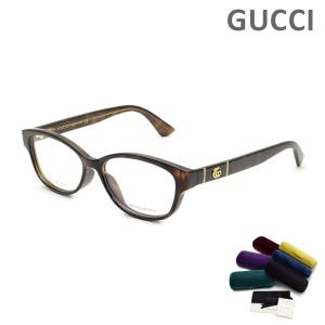 GUCCI（グッチ） メガネ GG0174O メンズ レディース スクエア型 黒縁