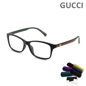 グッチ メガネ 眼鏡 フレーム のみ GG0720OA-006 54 ブラック アジアンフィット メンズ レディース ユニセックス GUCCI