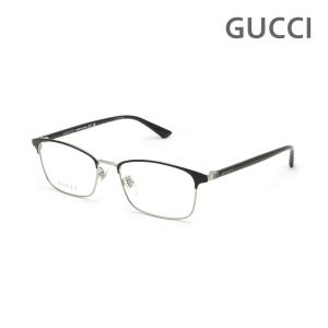 国内正規品 グッチ メガネ 眼鏡 フレーム のみ GG1475OJ-002 ブラック ノーズパッド メンズ GUCCI