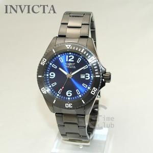 インビクタ 腕時計 INVICTA 時計 14316 Pro Diver ガンメタル/ブルー メンズ ブレス インヴィクタ｜timeclub