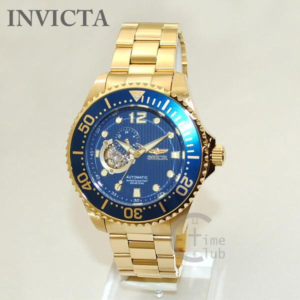 インビクタ 腕時計 INVICTA 15393 Pro Diver ゴールド/ブルー メンズ ブレス...