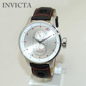 インビクタ 腕時計 INVICTA 時計 16019  S1 Rally シルバー/ブラック メンズ レザー インヴィクタ｜timeclub