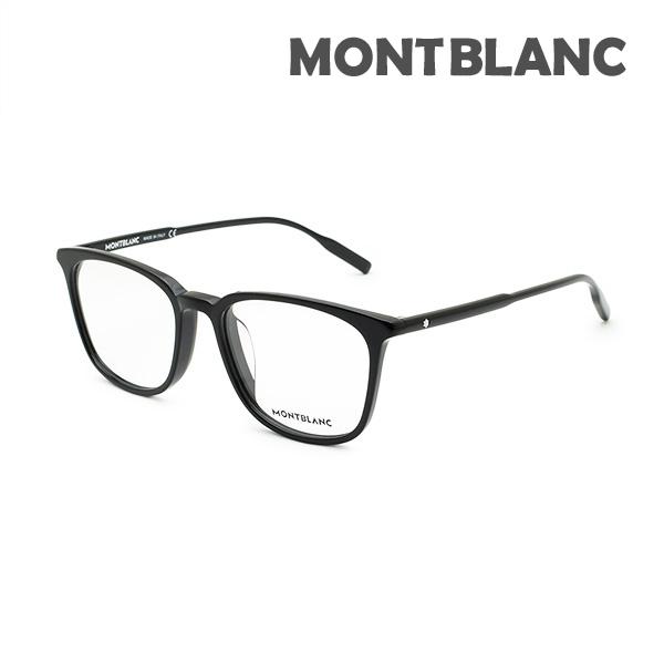 国内正規品 モンブラン メガネ 眼鏡 フレーム のみ MB0089OK-001 ブラック アジアンフ...