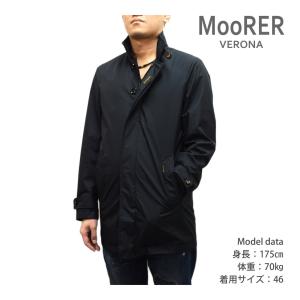 MOORER（ムーレー） 23SS パーカー メンズ ISOZAKI-KNF DARK BLU