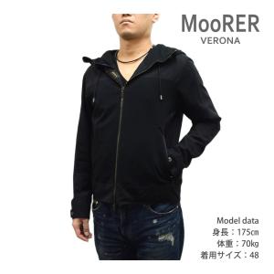 MOORER（ムーレー） 22AW ダウン メンズ RAY-KN NERO ブラック ダウン