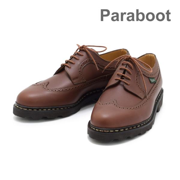 パラブーツ ウイングチップ ブラウン 200715 Paraboot ALBY/MARCHE Mar...