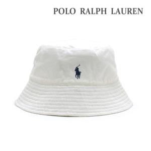 ポロ ラルフローレン バケットハット 455938465001 ホワイト メンズ レディース 帽子 POLO RALPH LAUREN｜タイムクラブ Yahoo!店