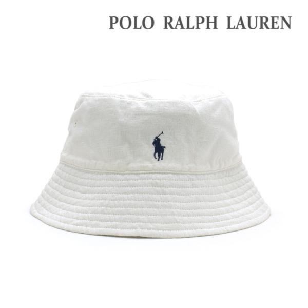ポロ ラルフローレン バケットハット 455938465001 ホワイト メンズ レディース 帽子 ...