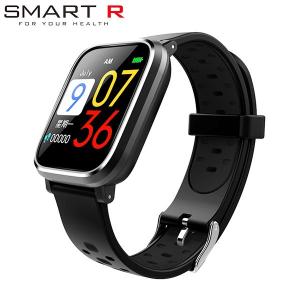 国内正規品 SMART R スマートウォッチ F-18 BK/BK ブラック メンズ レディース 腕時計 スマートR