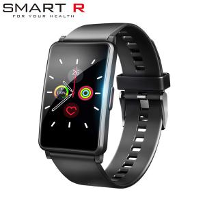 国内正規品  SMART R スマートウォッチ HC-91 ブラック メンズ レディース 腕時計 スマートR