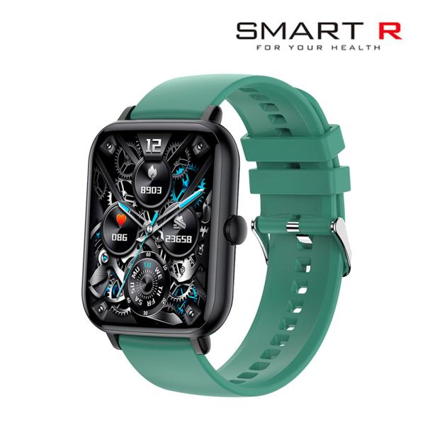 国内正規品 SMART R スマートウォッチ L18 グリーン メンズ レディース 腕時計 スマート...