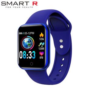 国内正規品  SMART R スマートウォッチ NY-07 ネイビー メンズ レディース 腕時計 スマートR