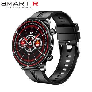 国内正規品  SMART R スマートウォッチ NY-18 ブラック メンズ レディース 腕時計 スマートR