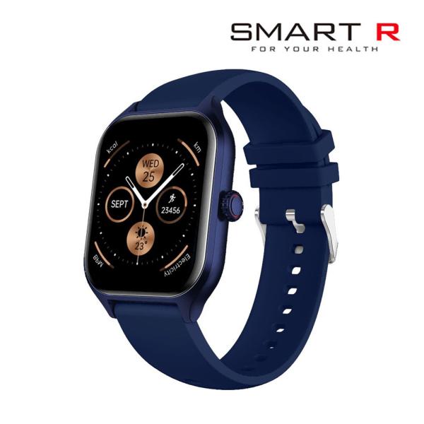 国内正規品  SMART R スマートウォッチ R-4 ネイビー メンズ レディース 腕時計 スマー...