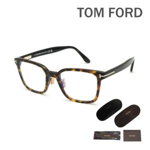 TOM FORD（トムフォード） メガネ 伊達眼鏡 フレーム FT5804-F-B/V-001