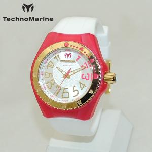 TECHNOMARINE レディース腕時計　皮ベルトレッド　テクノマリーン CASIO（カシオ） テクノマリーン TechnoMarine 腕時計 TM115111 CRUISE