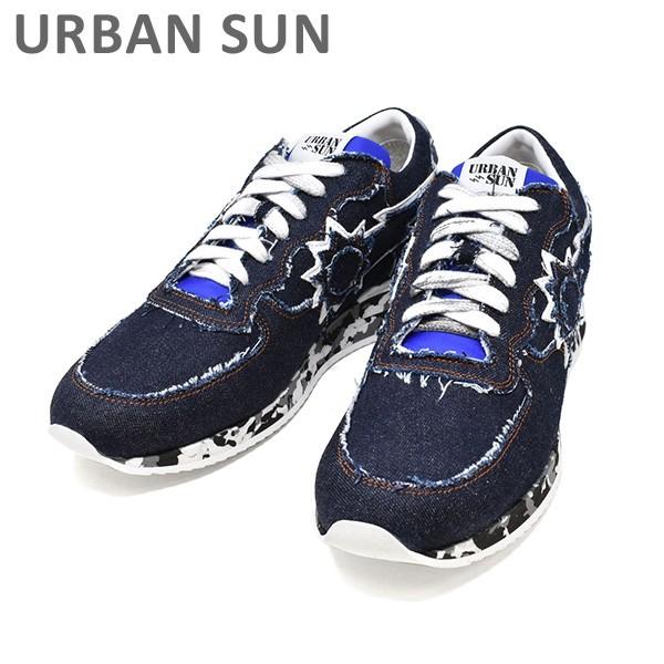 アーバンサン スニーカー ANDRE 221 デニム/カモ URBAN SUN メンズ シューズ 靴...