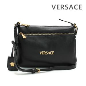 VERSACE（ヴェルサーチェ） ヴェルサーチ 超美品 レザー スタッズ ロゴ