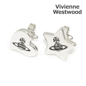 ヴィヴィアンウエストウッド ピアス 6201033B-02P157 PRISCILLA EARRINGS シルバー レディース Vivienne Westwoodの商品画像