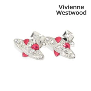 ヴィヴィアンウエストウッド ピアス 6201033K-02P383 NEW DIAMANTE HEART EARRINGS レディース Vivienne Westwood｜timeclub