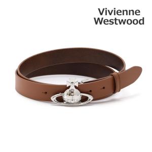Vivienne Westwood　ベルト　茶色 Vivienne Westwood(ヴィヴィアンウエストウッド) ダブルバックル