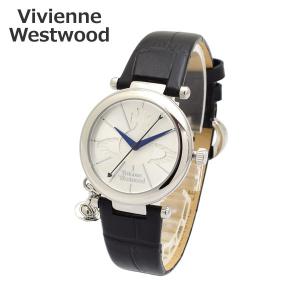 ヴィヴィアンウエストウッド 腕時計 VV006SSBK シルバー/ブラック レザー レディース Vivienne Westwood｜timeclub