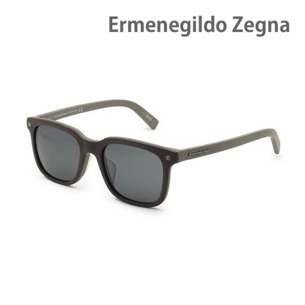エルメネジルド・ゼニア サングラス EZ0090-F/S-50J ブラウン アジアンフィット メンズ...