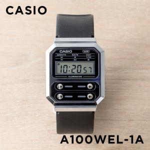 並行輸入品 10年保証 日本未発売 CASIO STANDARD カシオ スタンダード A100WEL-1A 腕時計 時計 ブランド メンズ レディース チープ チプカシ デジタル 日付｜TIME LOVERS