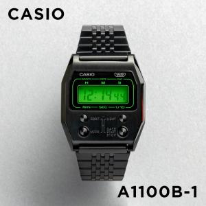 並行輸入品 10年保証 日本未発売 CASIO STANDARD MENS カシオ スタンダード メンズ A1100B-1 腕時計 時計 ブランド チープカシオ チプカシ デジタル 日付 メタル｜timelovers